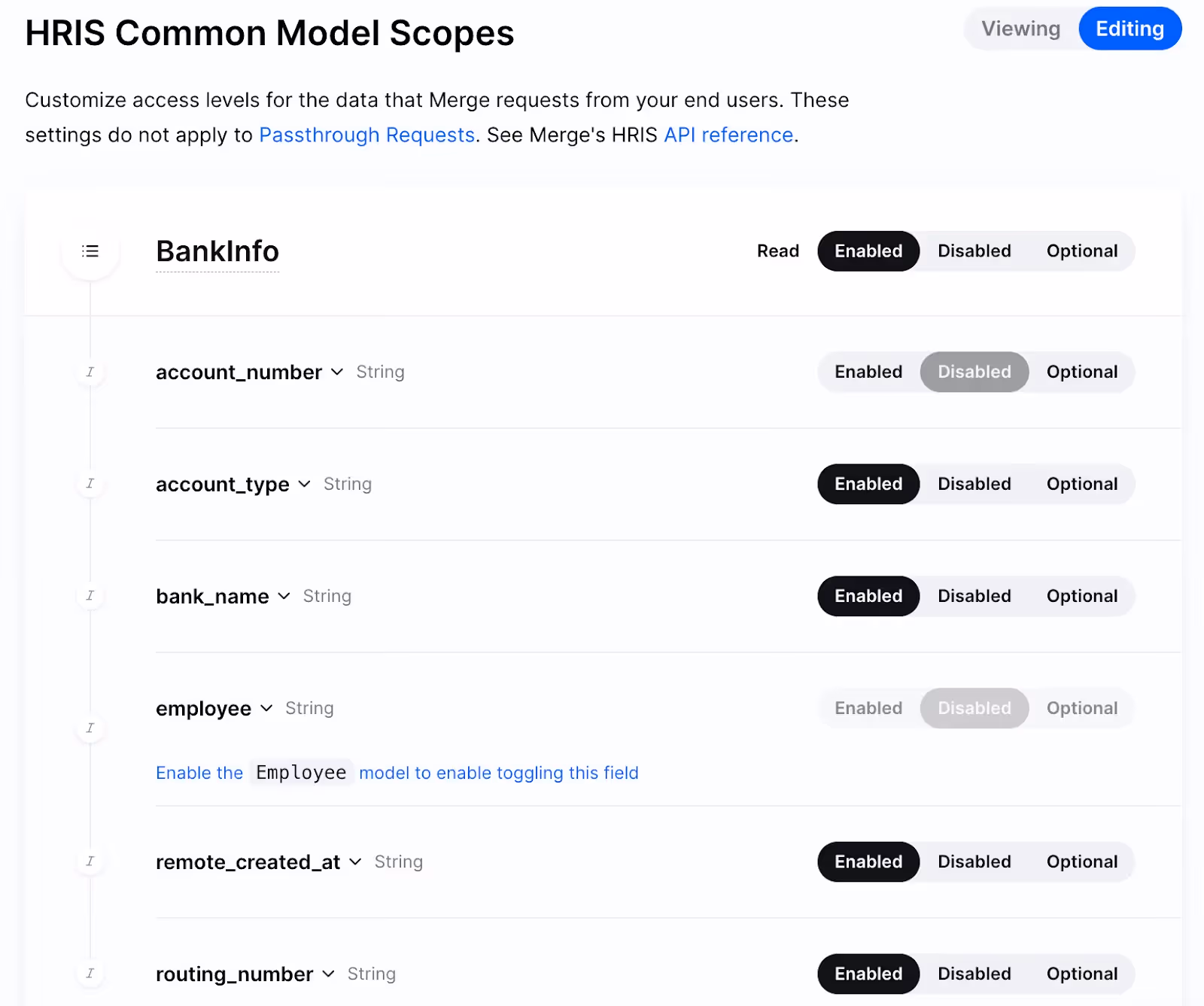 A screenshot of Scopes