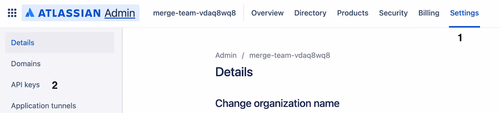 Accessing API Keys in Jira Admin