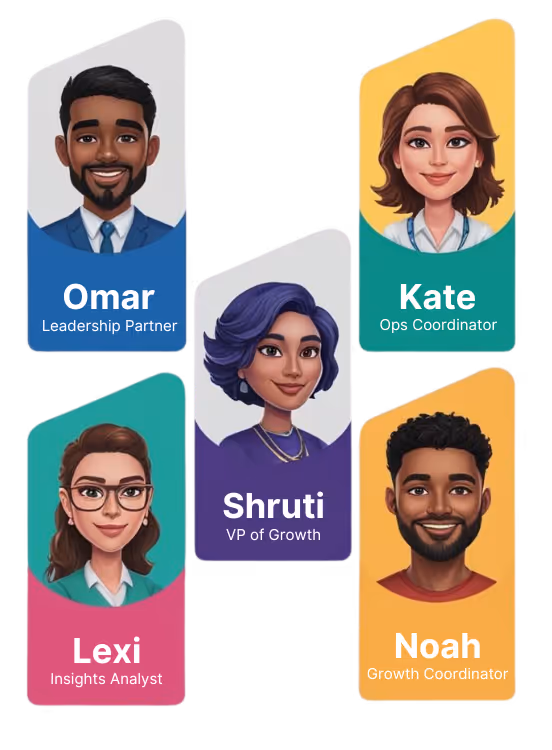 A screenshot of Nova's agents