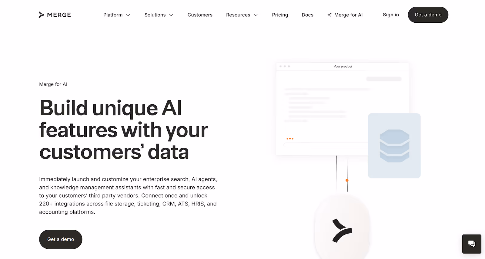 Merge for AI home page