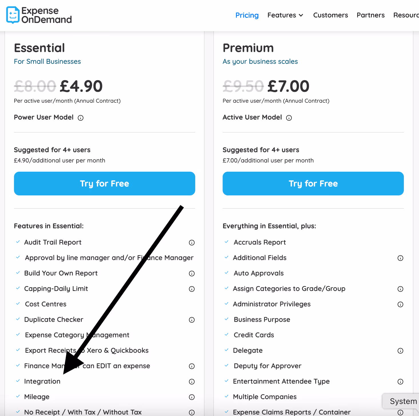 ExpenseOnDemand's pricing plans