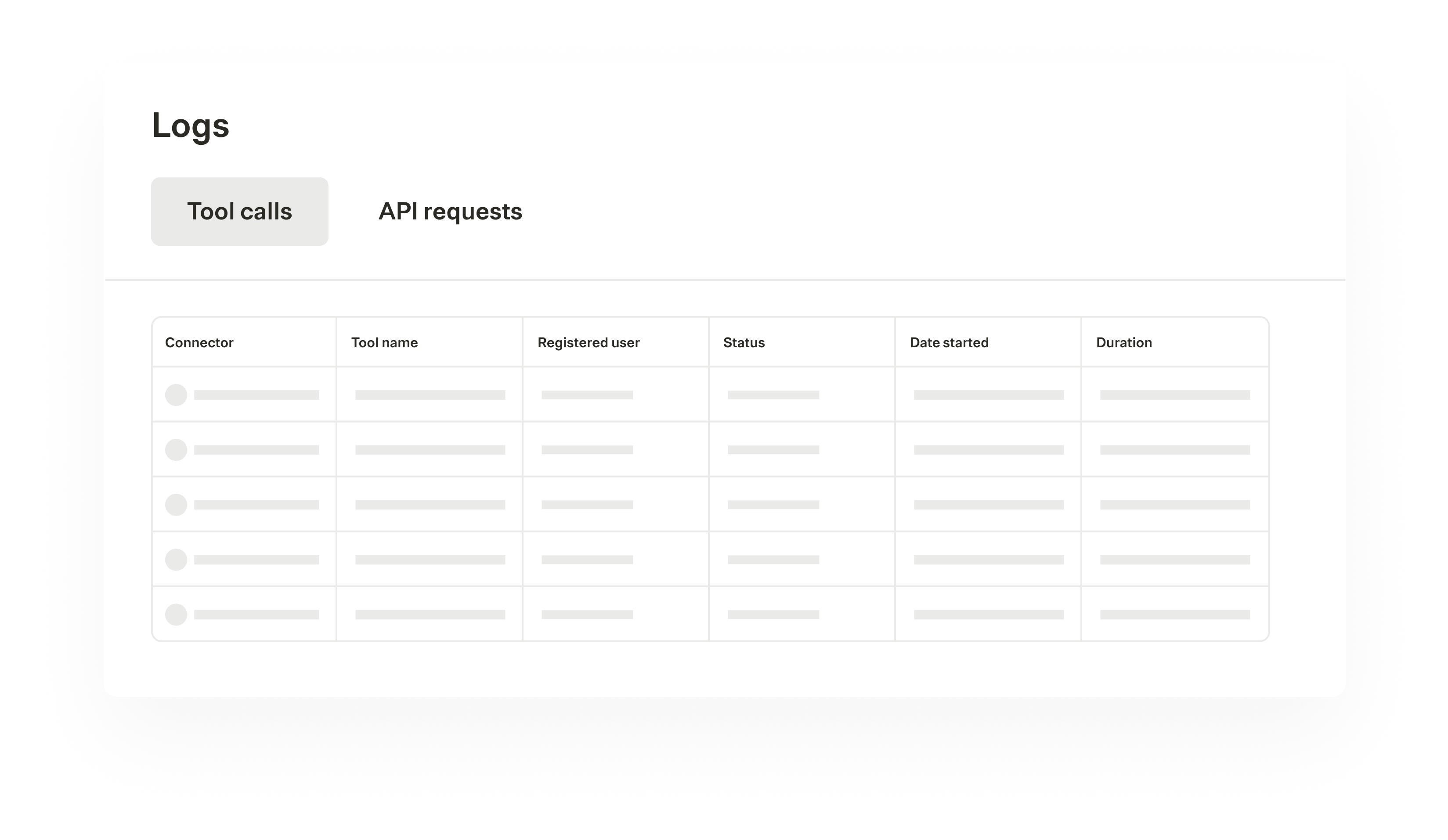 Logs for AI agents