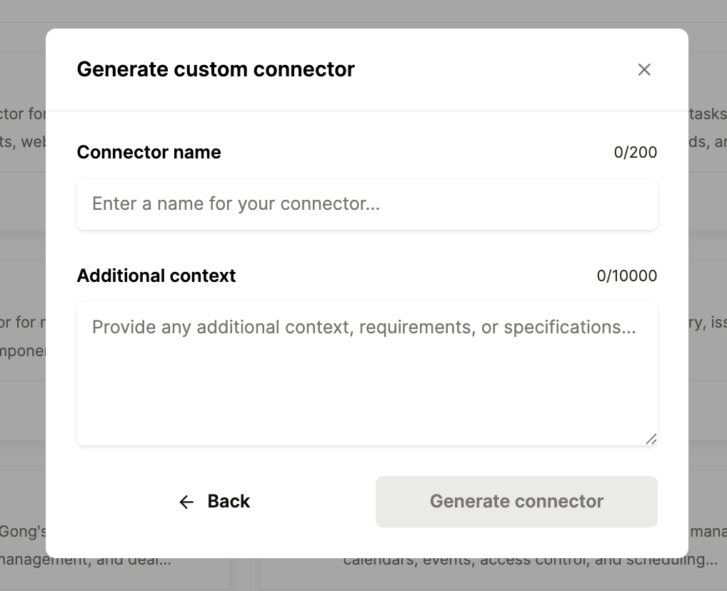 How to create custom connectors in Merge Agent Handler