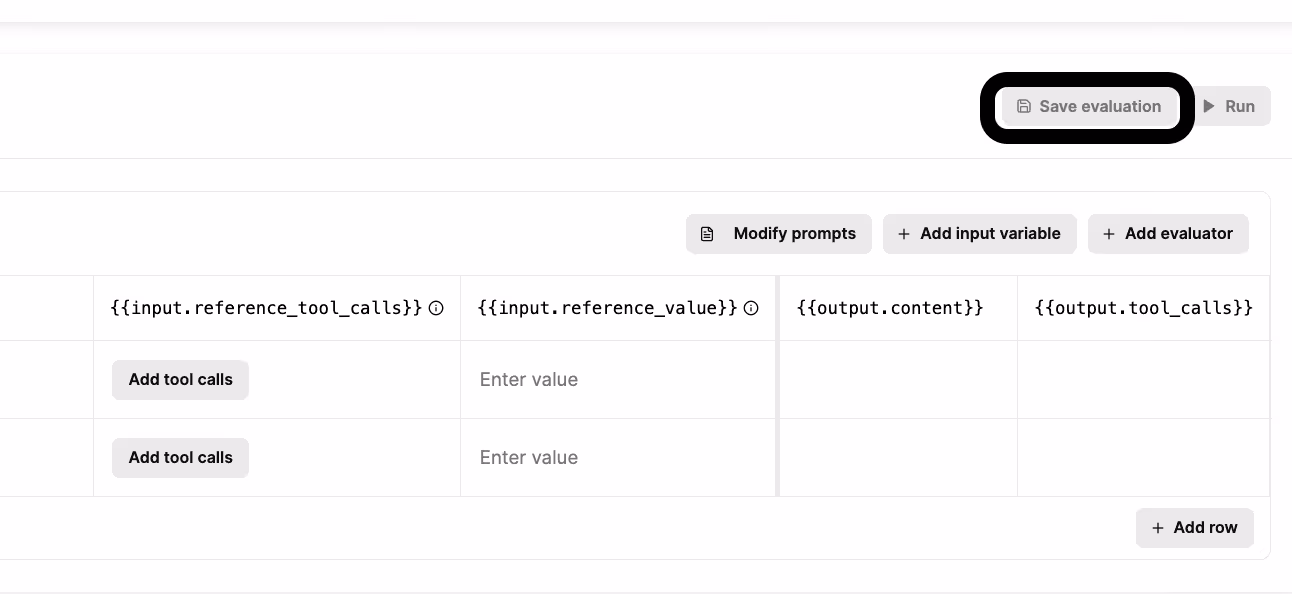 Merge Agent Handler lets you save evaluations, or tests, allowing you to re-run them at any point in the future with ease