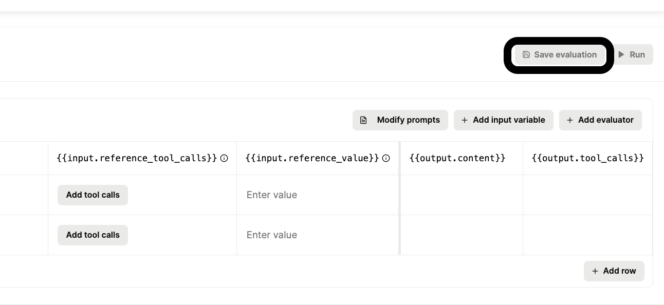 Merge Agent Handler lets you save evaluations, or tests, allowing you to re-run them at any point in the future with ease
