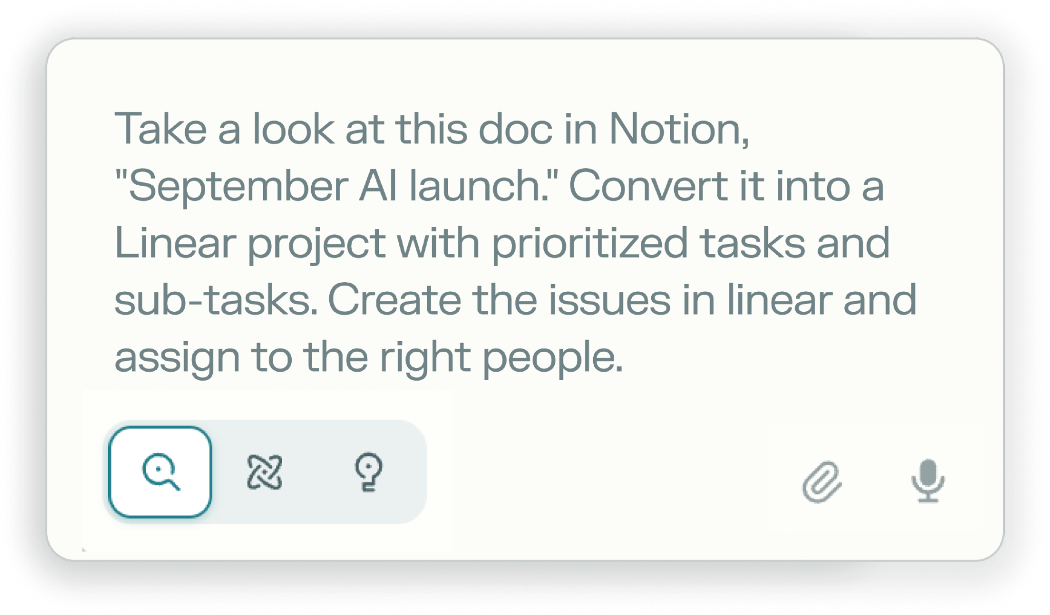 How Perplexity’s AI agent can use the Linear connector to create and populate issues