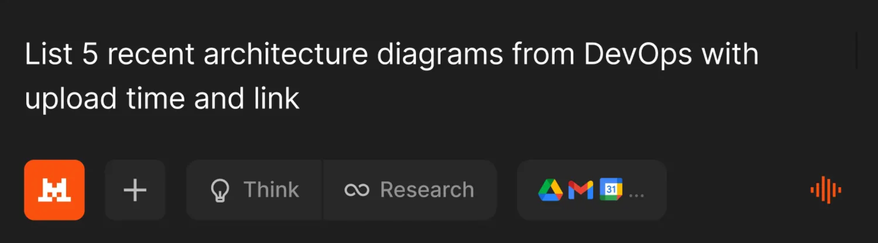 An example of a question that Le Chat can answer