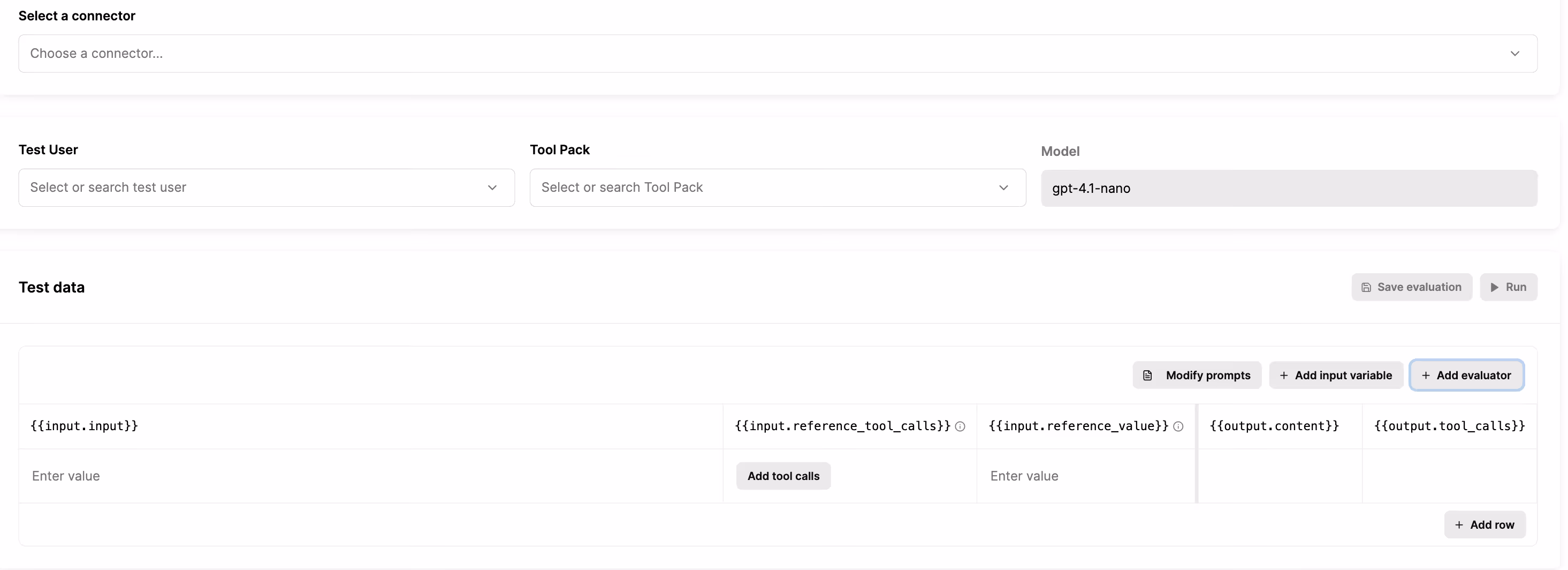 Snapshot of Merge Agent Handler's Evaluation Suite
