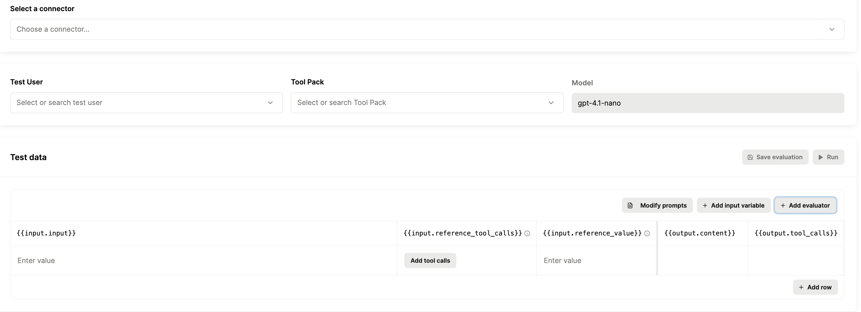 Snapshot of Merge Agent Handler's Evaluation Suite
