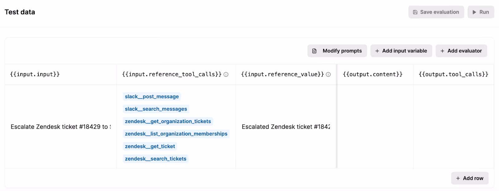 How to organize tests in Agent Handler