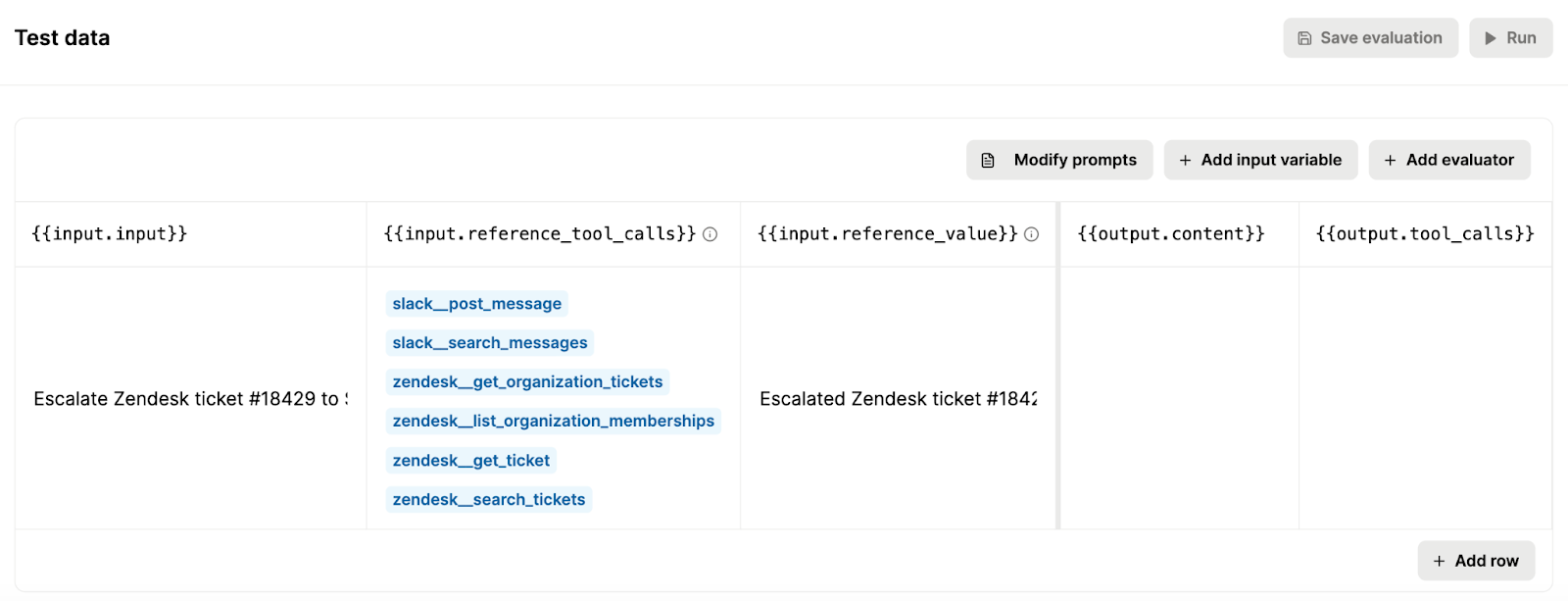 How to organize tests in Agent Handler