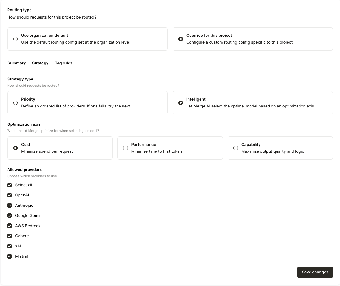 How Merge Gateway lets you route requests