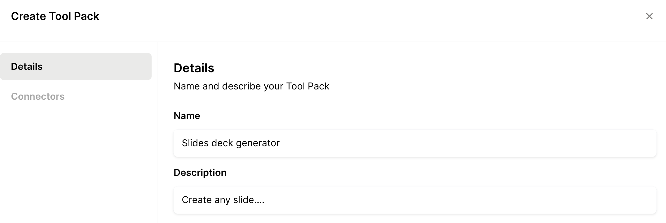 Creating a Tool Pack with Google Slides