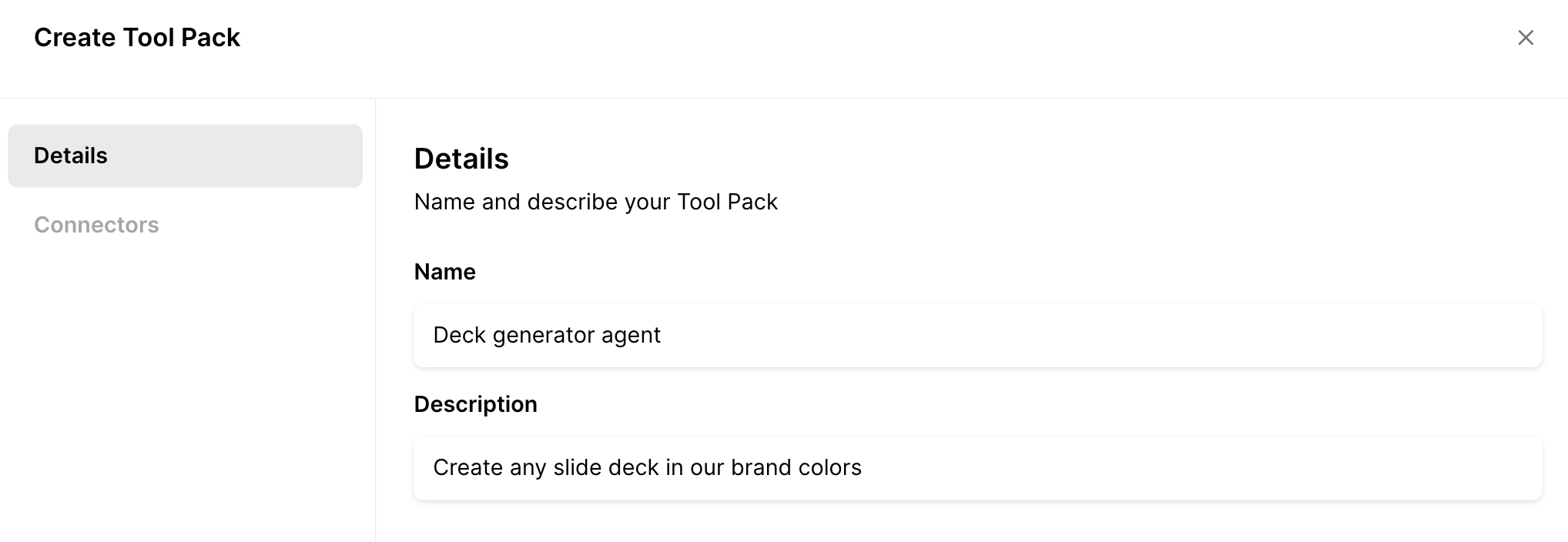 How to create a Tool Pack with Gamma