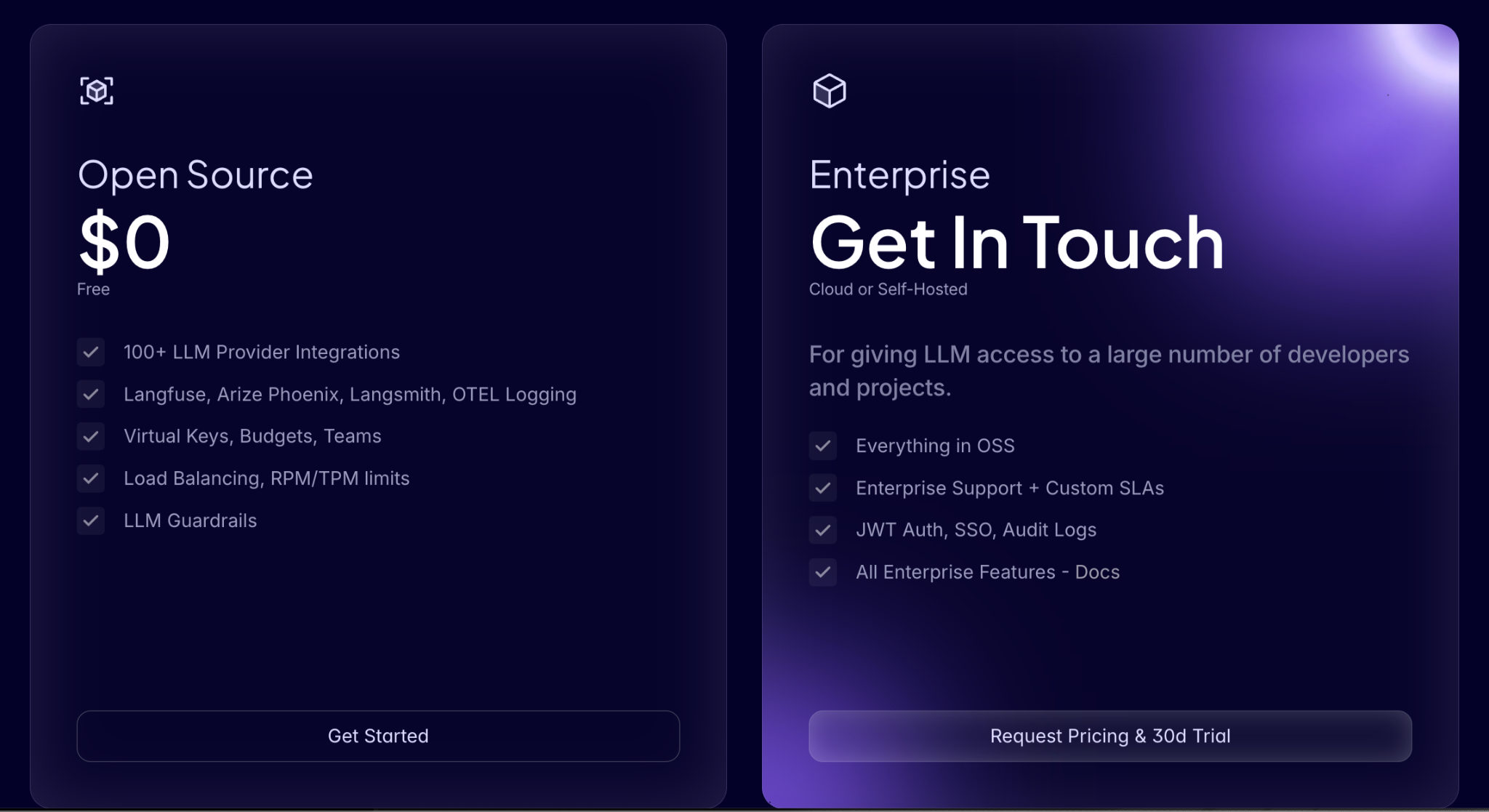 LiteLLM's pricing plans
