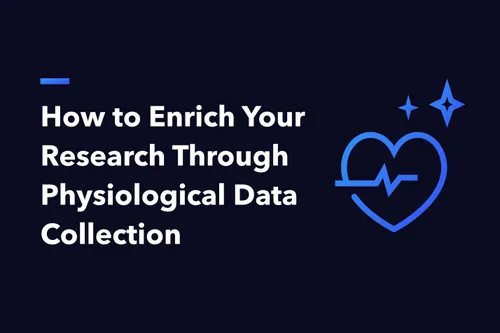 How To Enrich Your Research Through Physiological Data Collection with heart rate icon