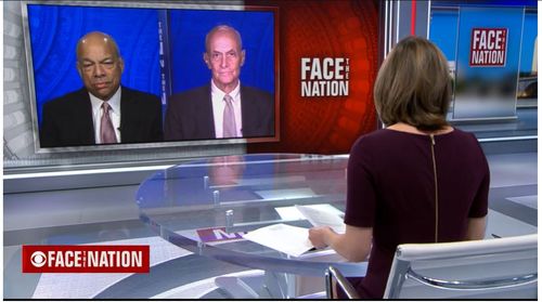HSEG Member Jeh Johnson and HSEG Co-Chair Michael Chertoff on "Face the Nation,"