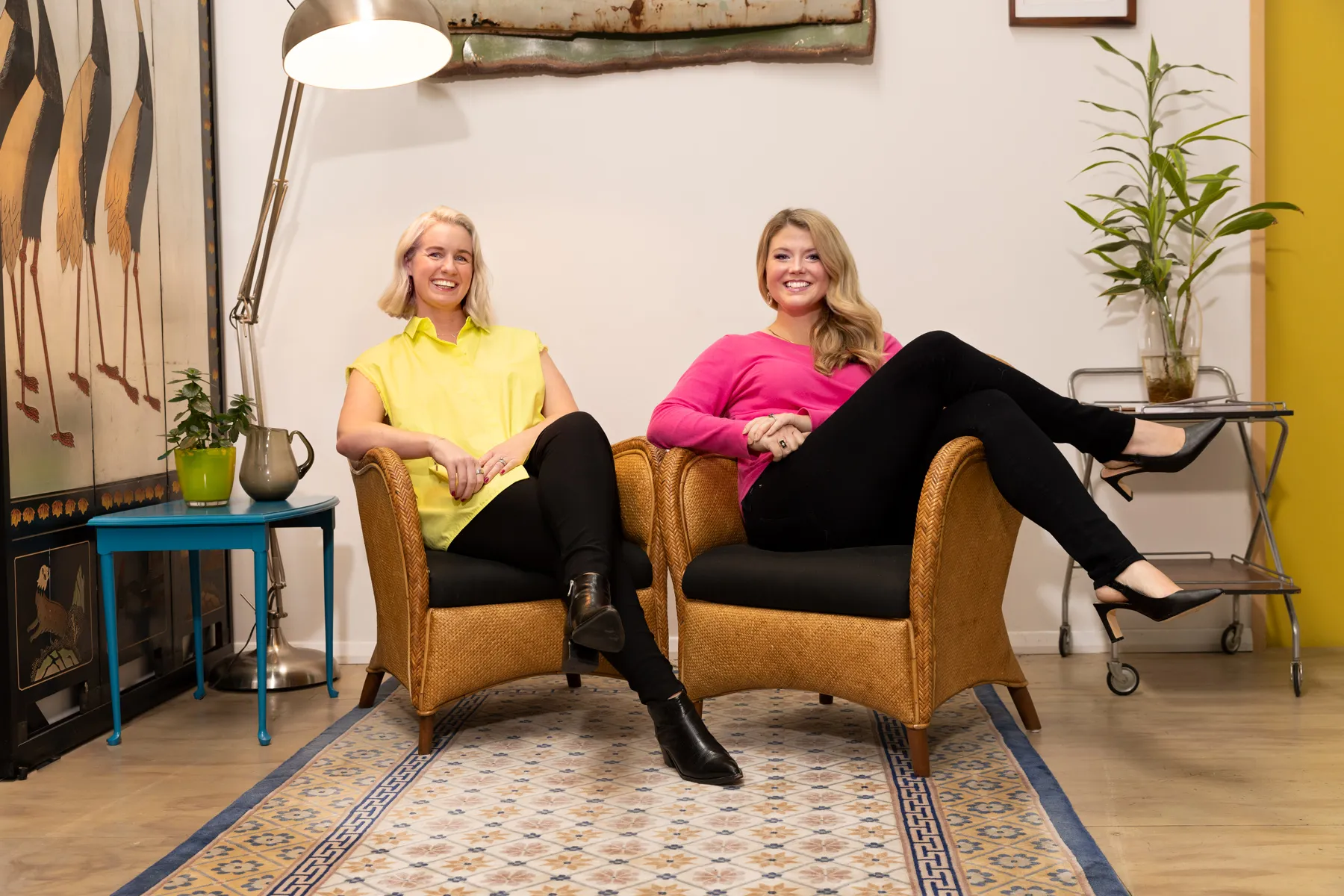 Samantha Gadd and Jenny Busing