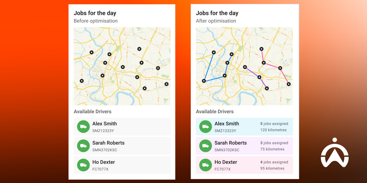 Monitoring cash transport fleet operations