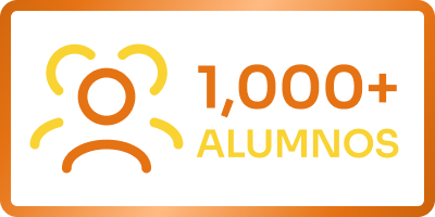 Badge - 1000 alumnos