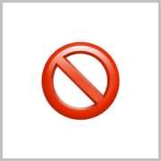 emoji - prohibido
