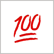 emoji 100