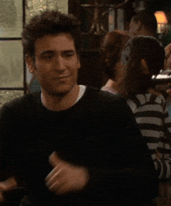 Gif - Ted from how I met your mother