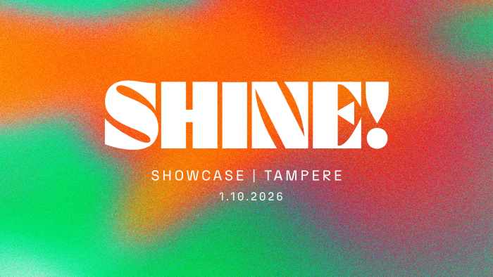 Kansainvälinen kasvu syntyy oikeista kohtaamisista – SHINE! Showcase tuo luovien alojen yritykset ja kasvun rakentajat yhteen