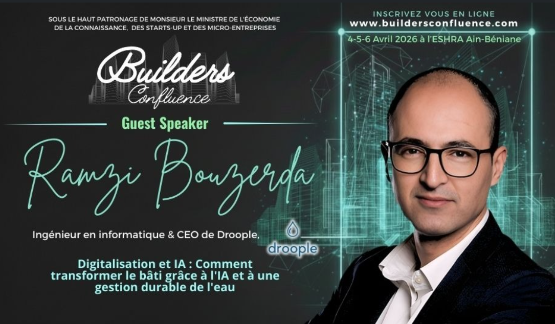 Droople CEO Ramzi Bouzerda @ 2nd Builders Confluence