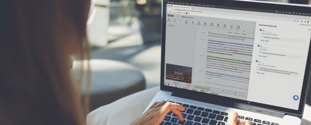 Create accurate transcripts in seconds and edit like a text doc.