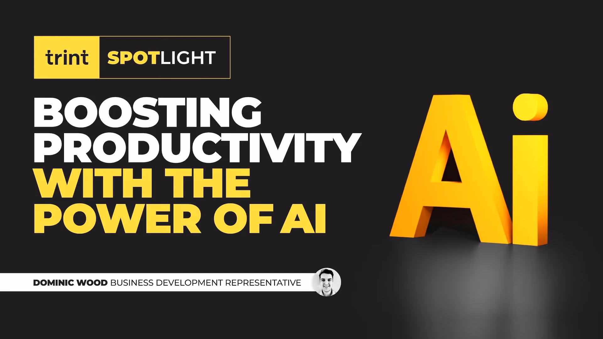 Trint's Business Development Representative, Dominic Wood, explains how organizations are benefiting from AI transcription services by streamlining processes that have become costly and time consuming.