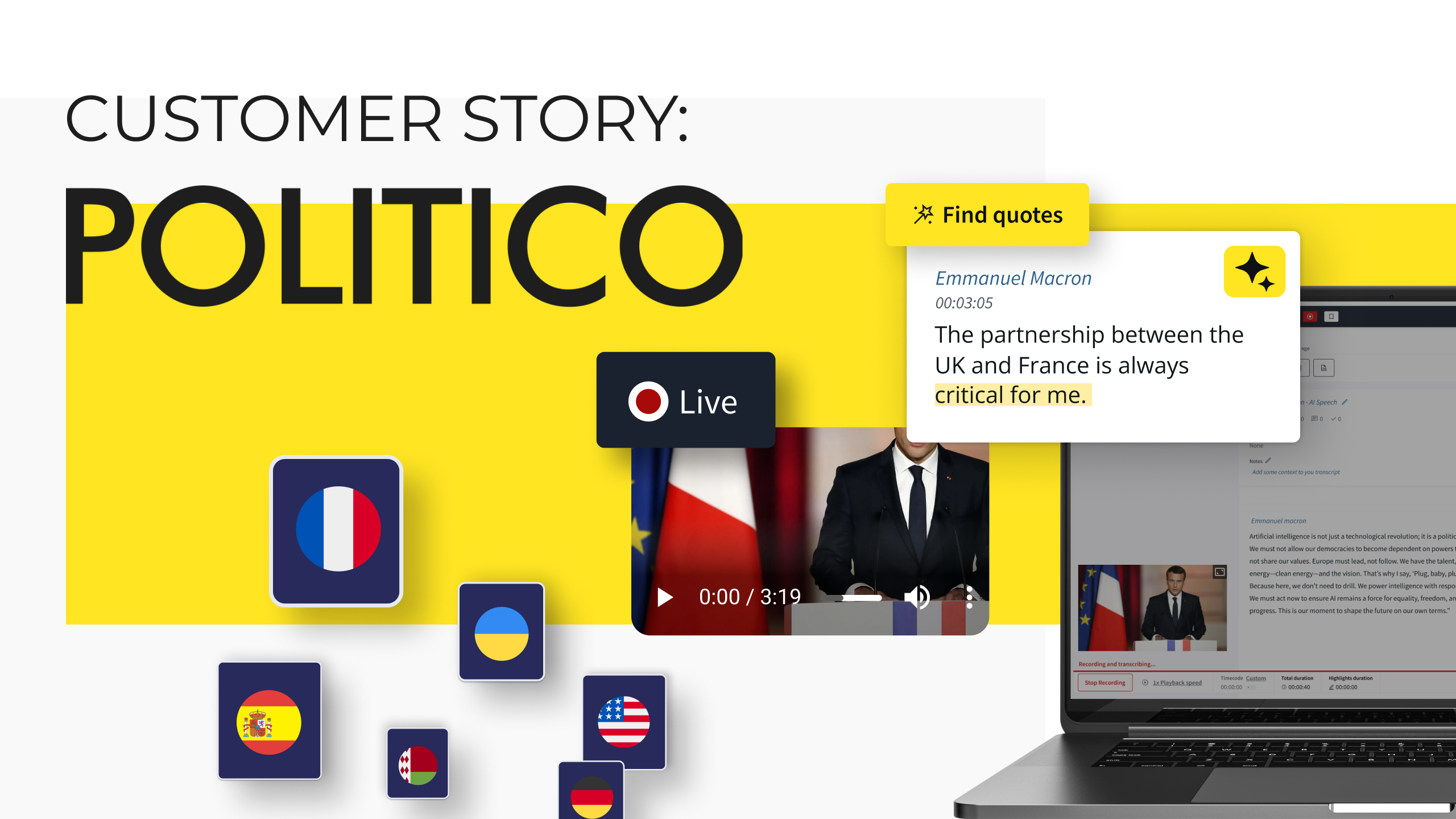 How POLITICO's European newsroom is leveraging Trint to report on multilingual journalism as it happens.
