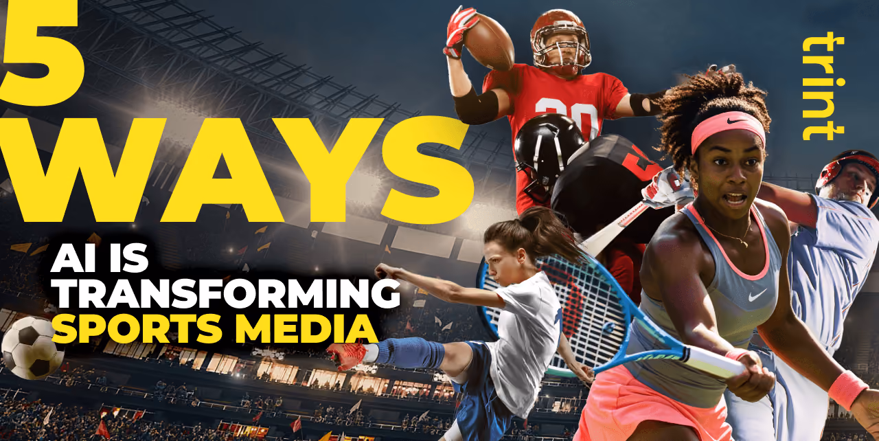 Discover insights from our recent sport media webinar with Trint’s VP of Sales & Success Ronald Mawad and Business Development Representative Luis Abanda