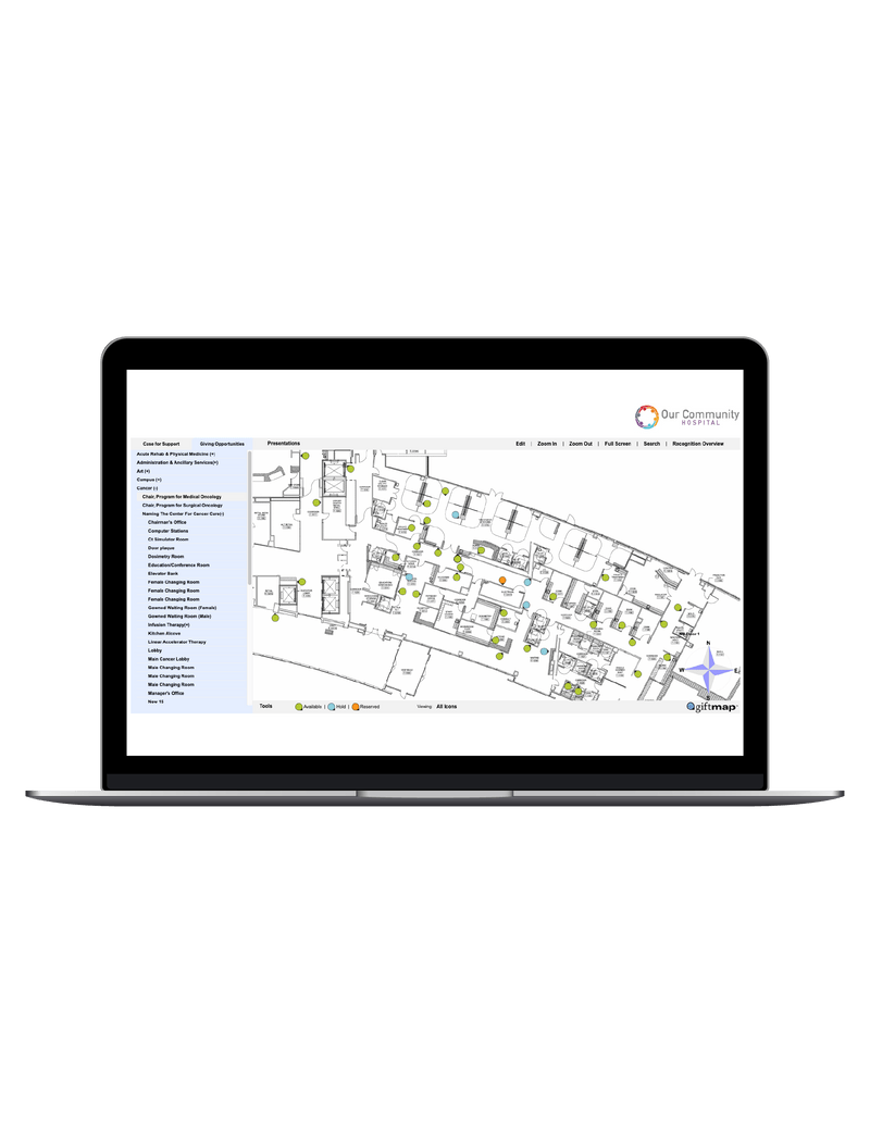 Giftmap – A Suite of Tools for Fundraisers