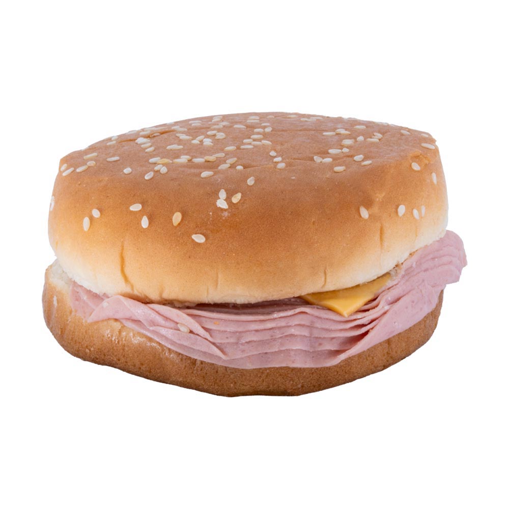 GAD Bologna & Cheddar on a bun.