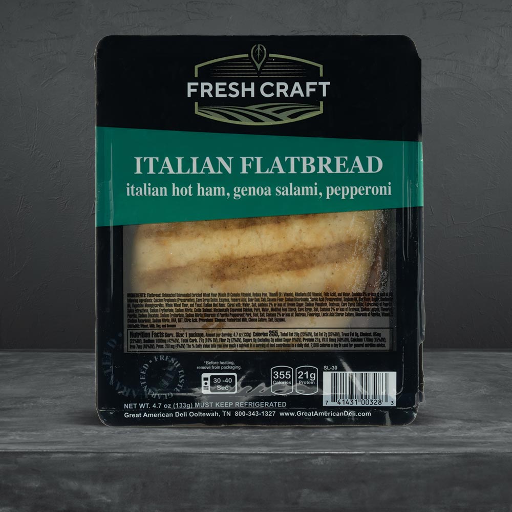 Fresh Craft Italian Flatbread packaged