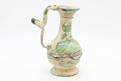 Jug with Enclosed Threads
