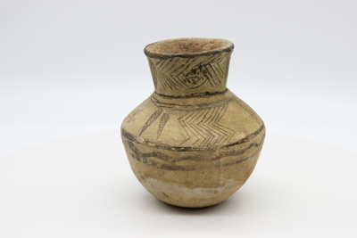Jug with Zigzag Decorations