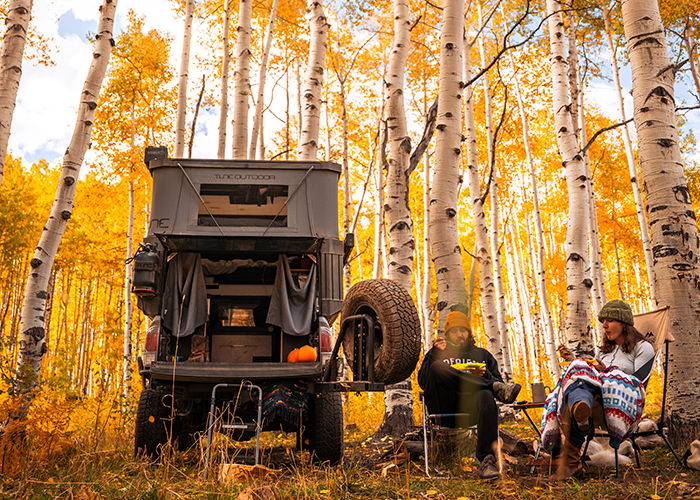 Colorado truck camping spots