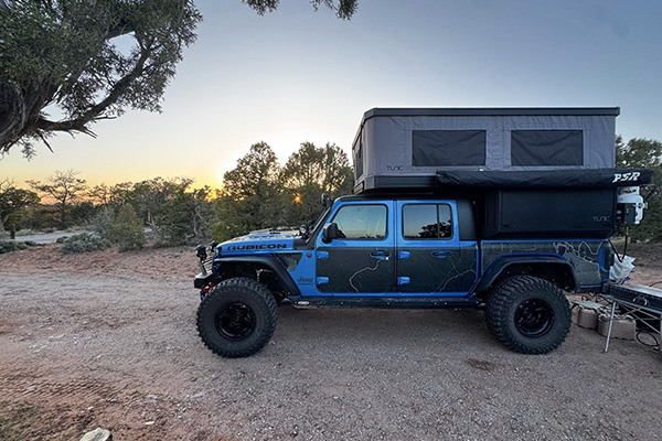 jeep gladiator camper