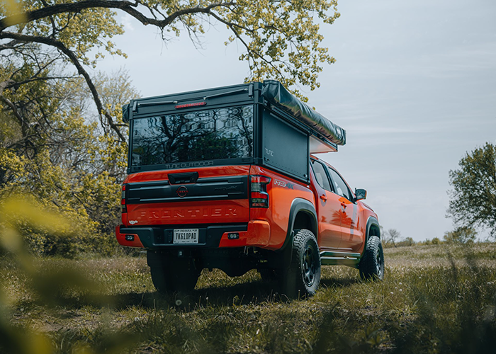 nissan truck camper