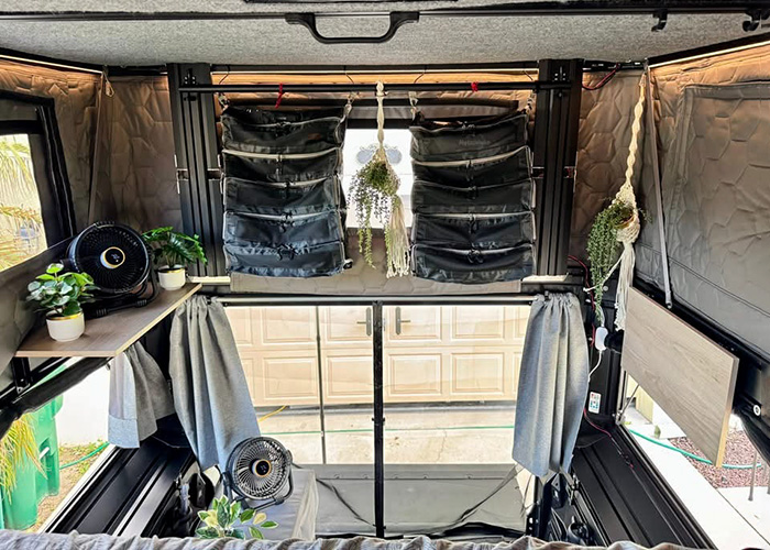 cute camper interior
