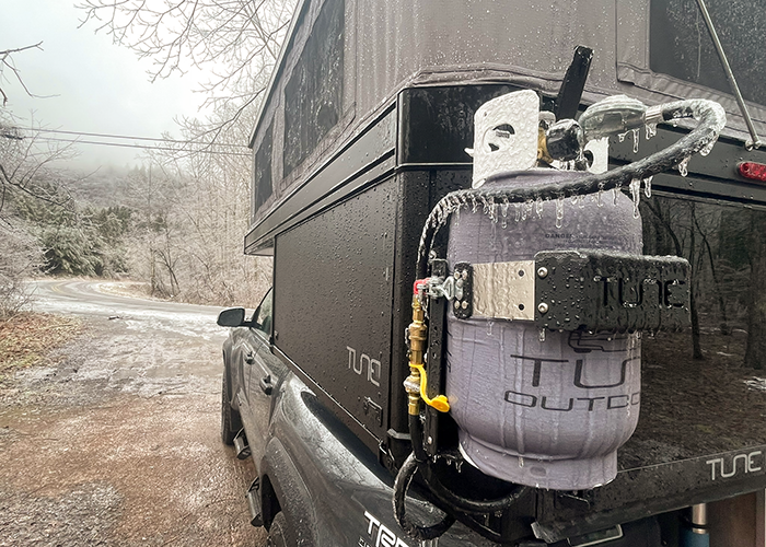 truck camper for cold weather
