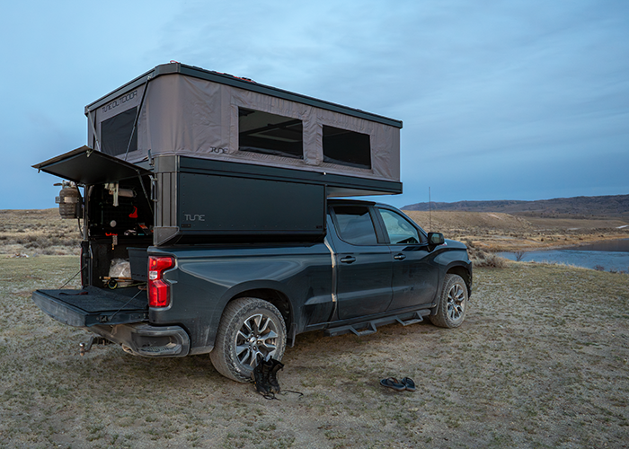 truck camper for fishing