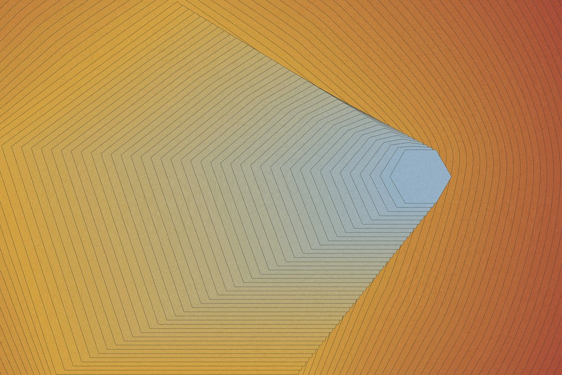 Pyramid with texture
