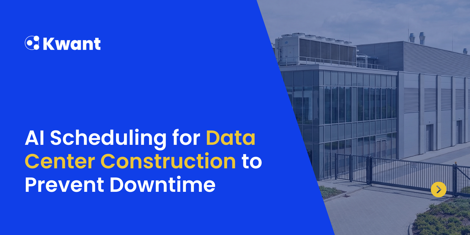 AI Scheduling for Data Center Construction to Prevent Downtime
