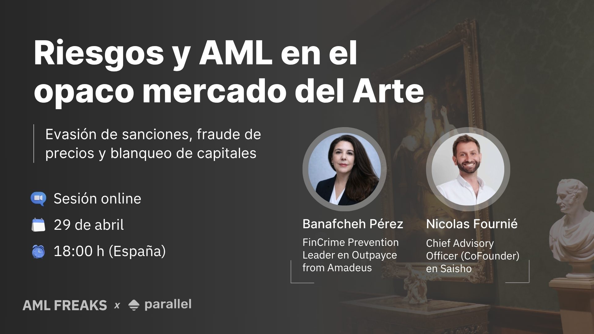 Webinar AML en Arte