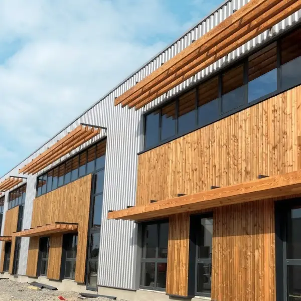 Construction d'une surface commerciale neuve par Fabrik