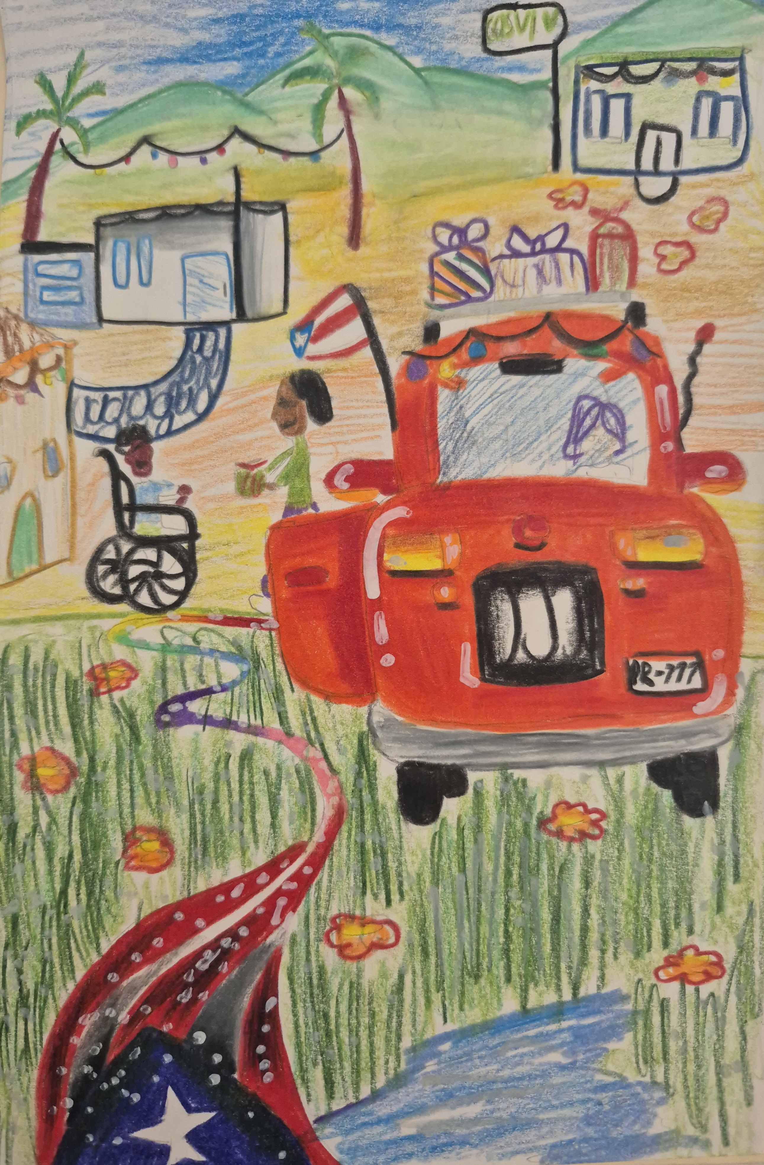 Llevando alegría a mi gente