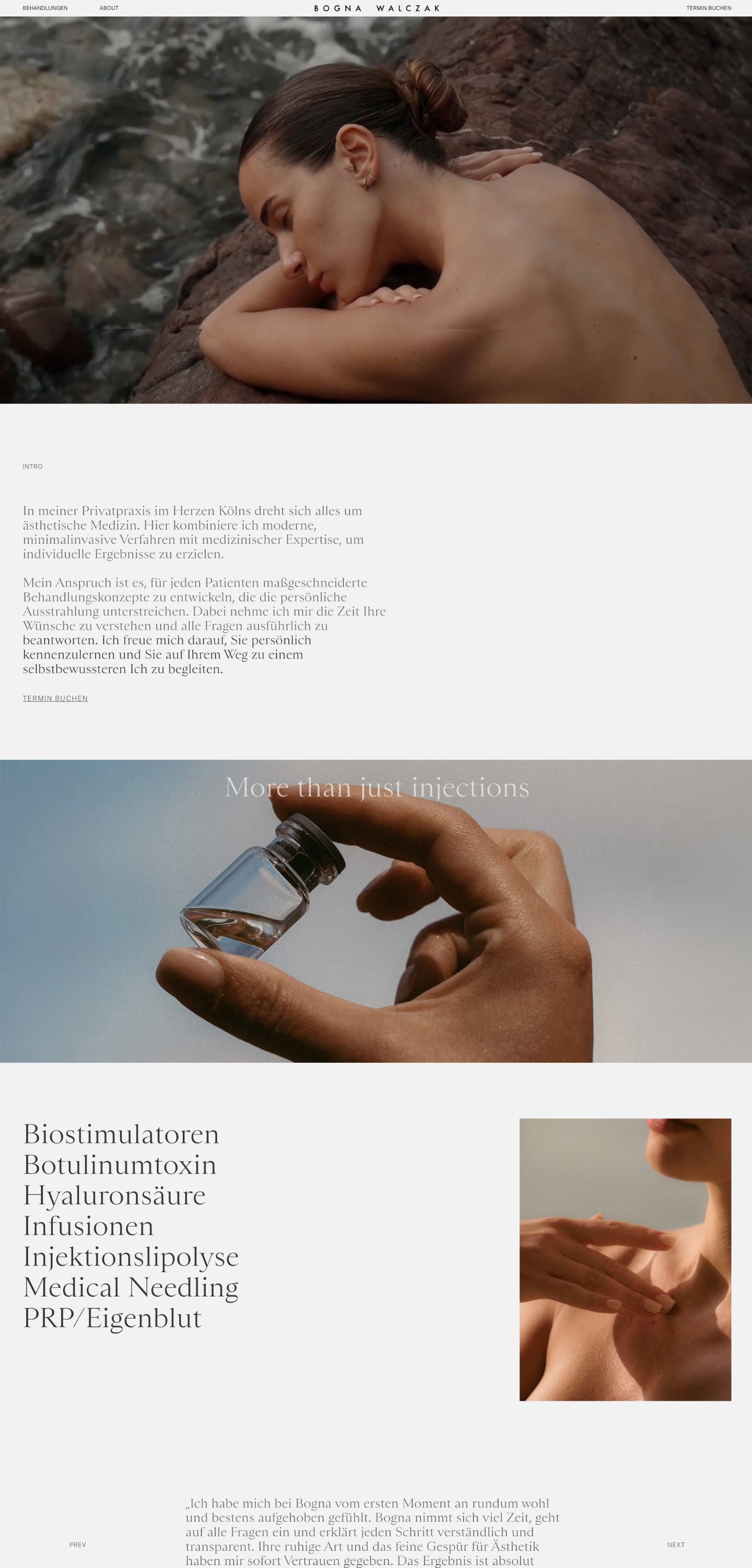 A screenshot from a client's webflow website development project named iATROS who is building a digital heart center and cardiologist service.